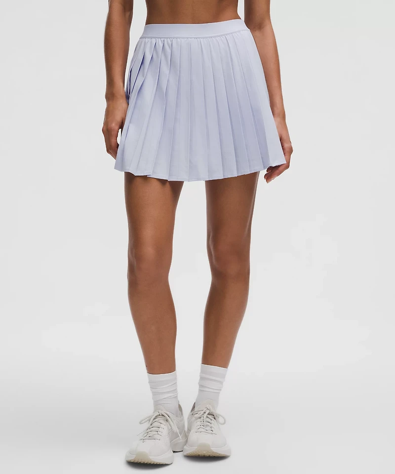 High-Rise Pleated Tennis Skirt *Long | Women's Skirts