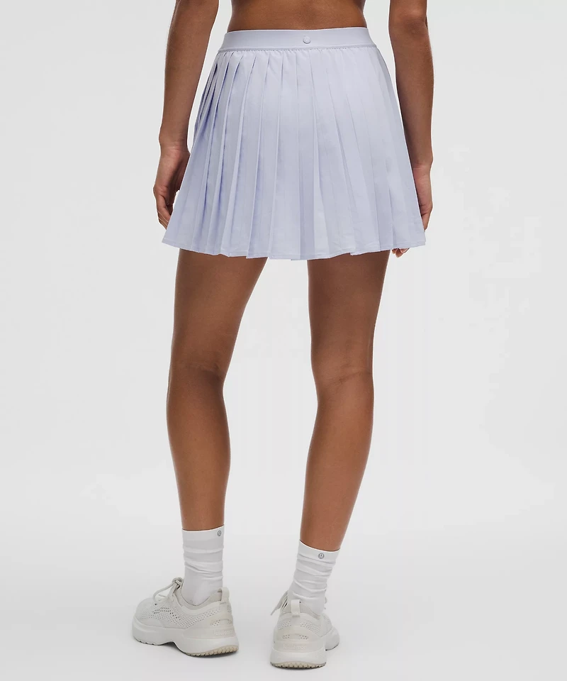High-Rise Pleated Tennis Skirt *Long | Women's Skirts