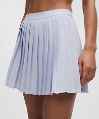 High-Rise Pleated Tennis Skirt *Long | Women's Skirts