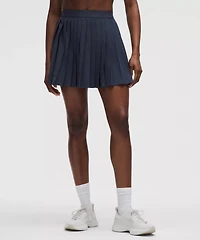 High-Rise Pleated Tennis Skirt | Women's Skirts