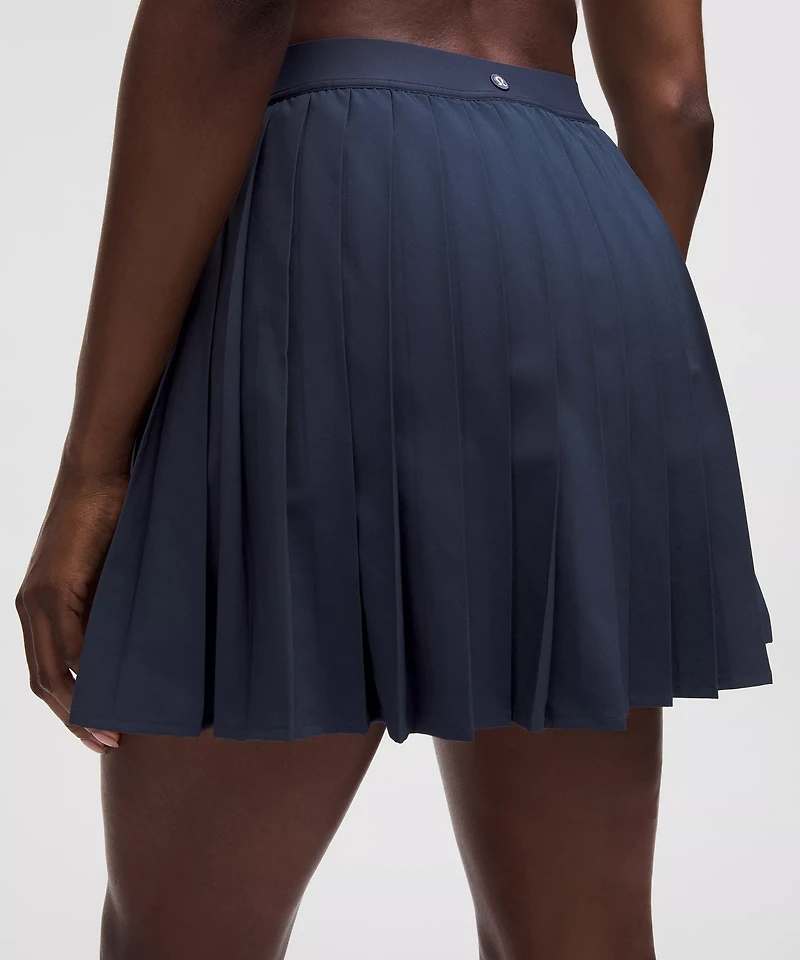 High-Rise Pleated Tennis Skirt | Women's Skirts