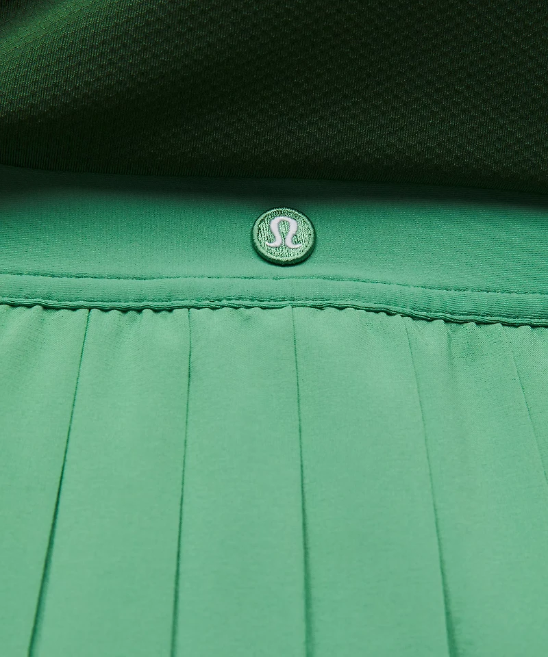 High-Rise Pleated Tennis Skirt *Long