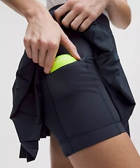 High-Rise Pleated Tennis Skirt *Long