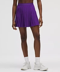 High-Rise Pleated Tennis Skirt *Long | Women's Skirts
