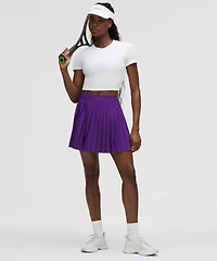 High-Rise Pleated Tennis Skirt *Long | Women's Skirts