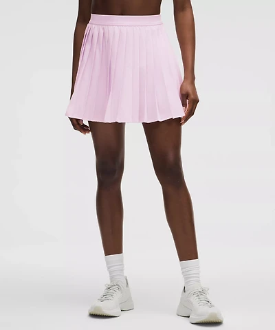 High-Rise Pleated Tennis Skirt *Long | Women's Skirts