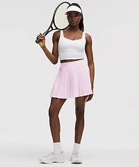 High-Rise Pleated Tennis Skirt *Long | Women's Skirts
