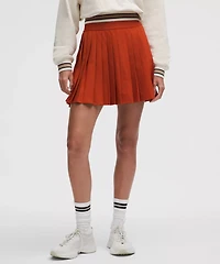 High-Rise Pleated Tennis Skirt *Long | Women's Skirts