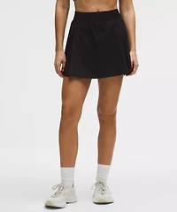 A-Line Side-Pleat Tennis Skirt