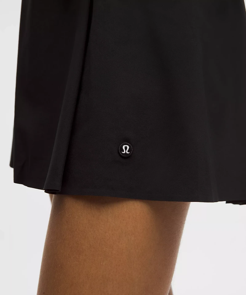 A-Line Side-Pleat Tennis Skirt