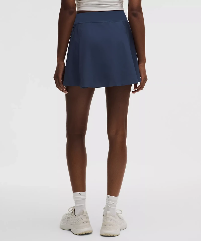 A-Line Side-Pleat Tennis Skirt