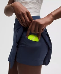 A-Line Side-Pleat Tennis Skirt