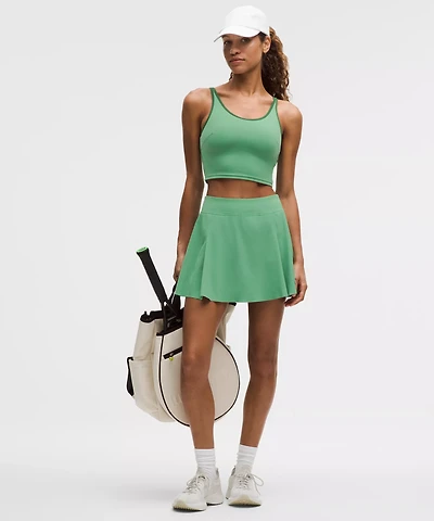 A-Line Side-Pleat Tennis Skirt