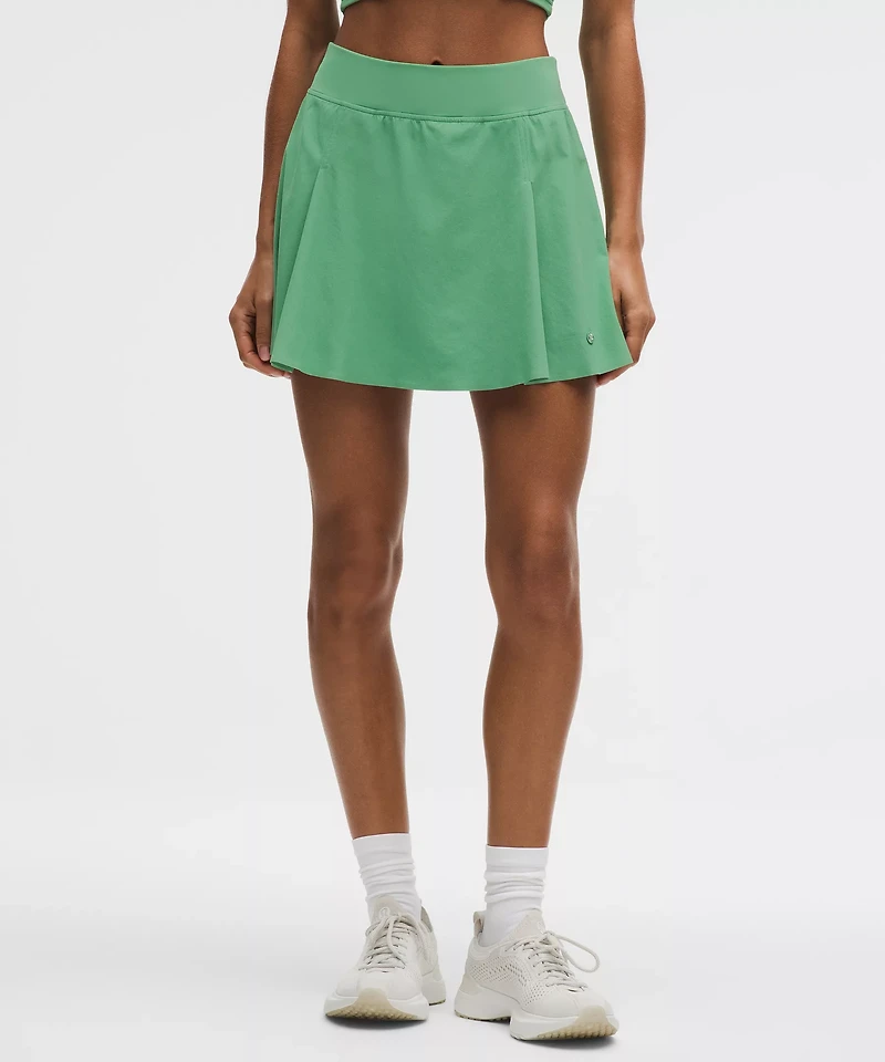 A-Line Side-Pleat Tennis Skirt