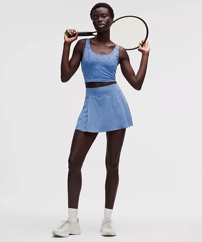 A-Line Side-Pleat Tennis Skirt