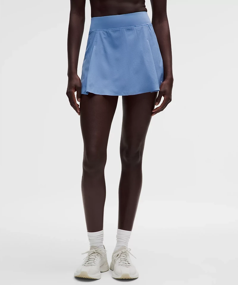 A-Line Side-Pleat Tennis Skirt