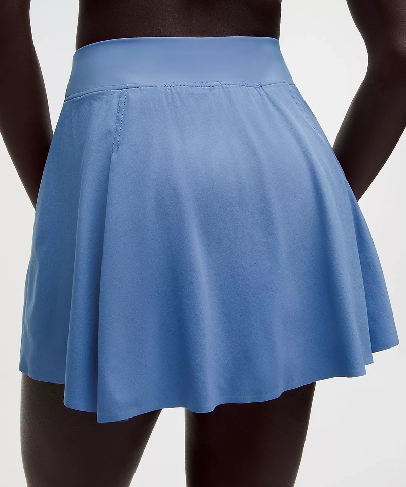 A-Line Side-Pleat Tennis Skirt