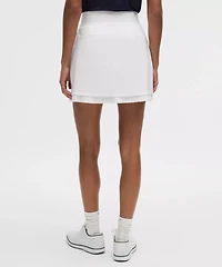 Water-Repellent Pleated High-Rise Golf Skirt