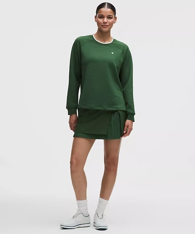 Water-Repellent Pleated High-Rise Golf Skirt