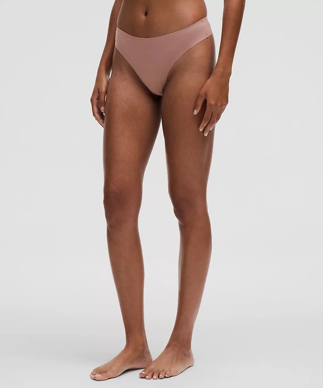 InvisiWear Mid-Rise Thong Underwear *3 Pack