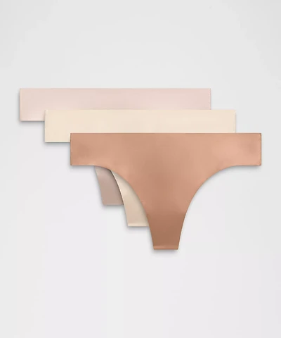InvisiWear Mid-Rise Thong Underwear *3 Pack