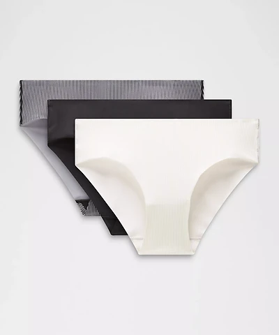 InvisiWear Mid-Rise Bikini Underwear *3 Pack