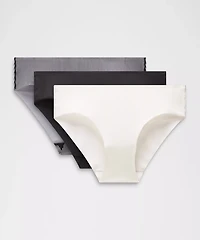 InvisiWear Mid-Rise Bikini Underwear *3 Pack | Women's