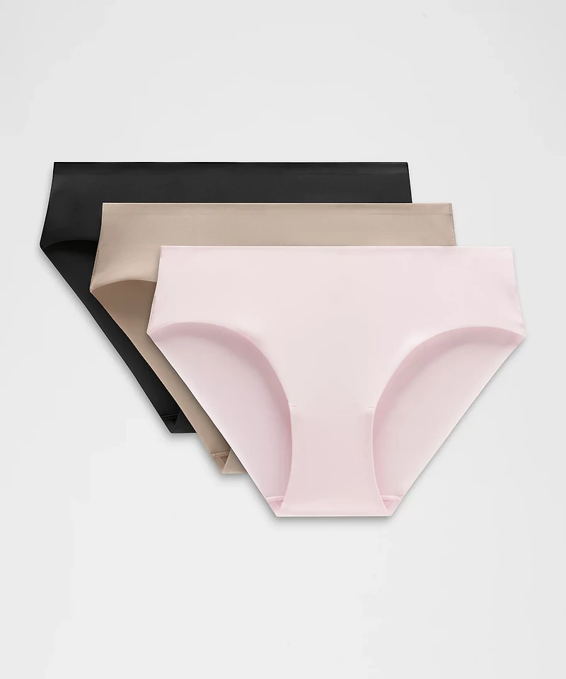 InvisiWear Mid-Rise Bikini Underwear *3 Pack | Women's