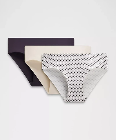 InvisiWear Mid-Rise Bikini Underwear *3 Pack