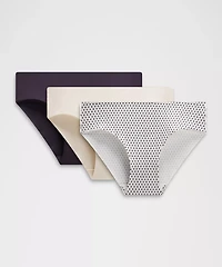 InvisiWear Mid-Rise Bikini Underwear *3 Pack