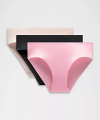 InvisiWear Mid-Rise Bikini Underwear *3 Pack