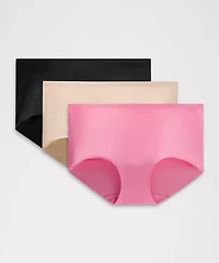 InvisiWear Mid-Rise Boyshort Underwear *3 Pack