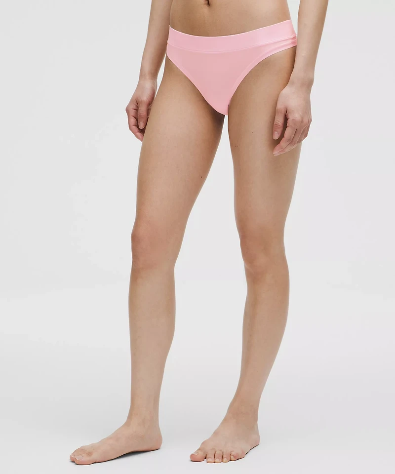 UnderEase Mid-Rise Thong Underwear *3 Pack | Women's