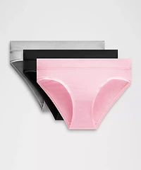 UnderEase Mid-Rise Bikini Underwear *3 Pack | Women's