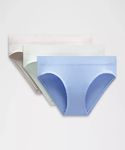 UnderEase Mid-Rise Bikini Underwear *3 Pack