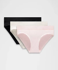 UnderEase Mid-Rise Bikini Underwear *3 Pack