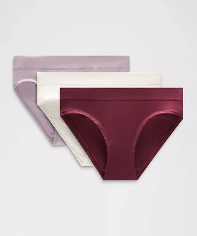 UnderEase Mid-Rise Bikini Underwear *3 Pack