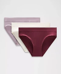 UnderEase Mid-Rise Bikini Underwear *3 Pack