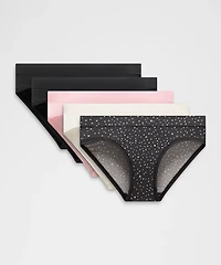 UnderEase Mid-Rise Bikini Underwear *5 Pack