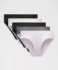 InvisiWear Mid-Rise Bikini Underwear *5 Pack | Women's