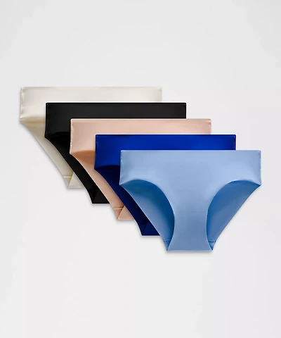 InvisiWear Mid-Rise Bikini Underwear *5 Pack