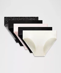 InvisiWear Mid-Rise Bikini Underwear *5 Pack