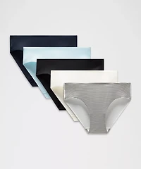 InvisiWear Mid-Rise Bikini Underwear *5 Pack
