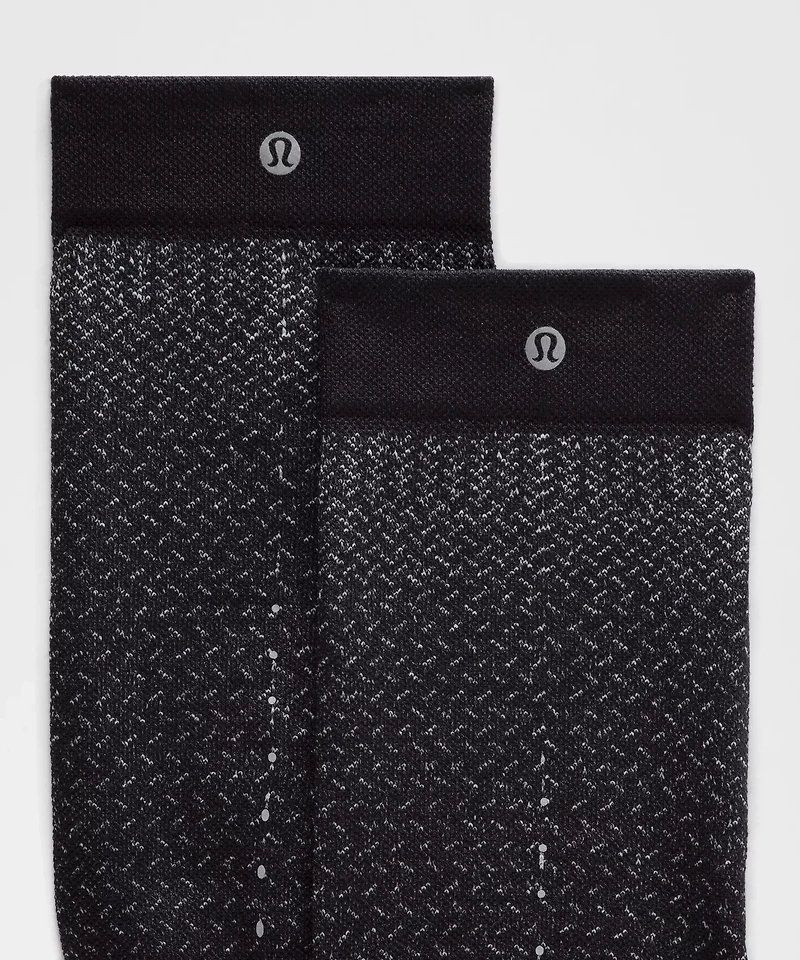 Women's MicroPillow Compression Knee-High Running Socks *Light Cushioning |