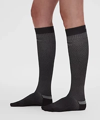 Women's MicroPillow Compression Knee-High Running Socks *Light Cushioning |