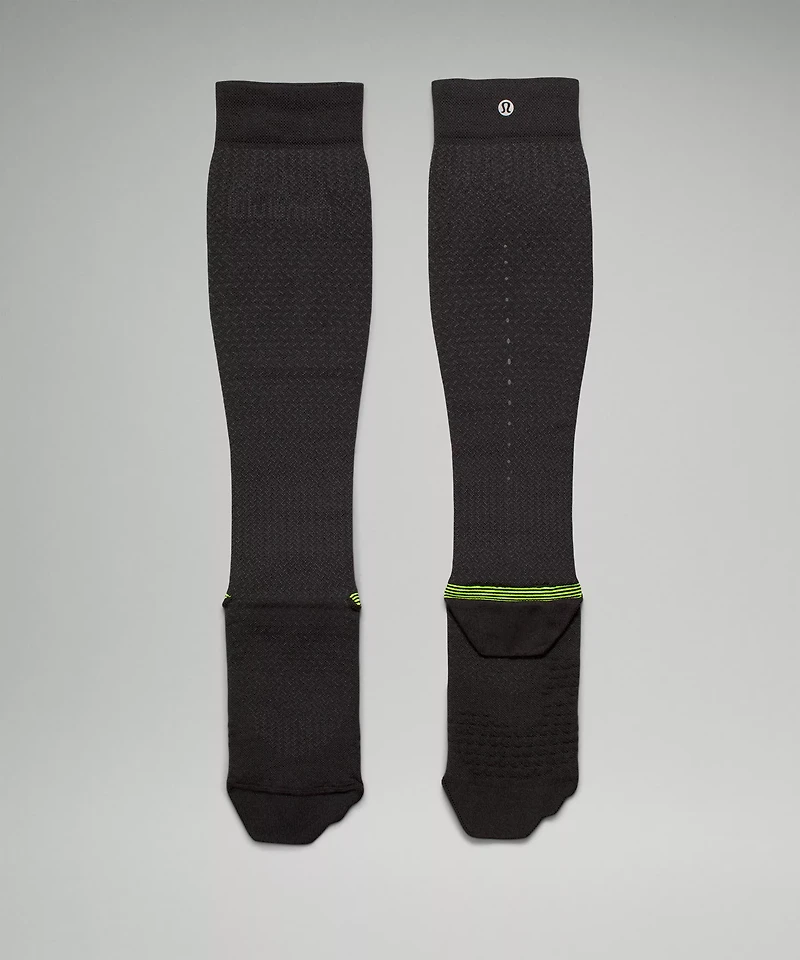 Women's MicroPillow Compression Knee-High Running Socks *Light Cushioning |
