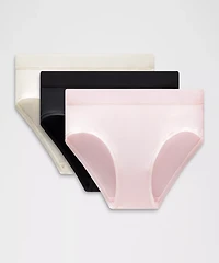 UnderEase High-Rise Bikini Underwear *3 Pack