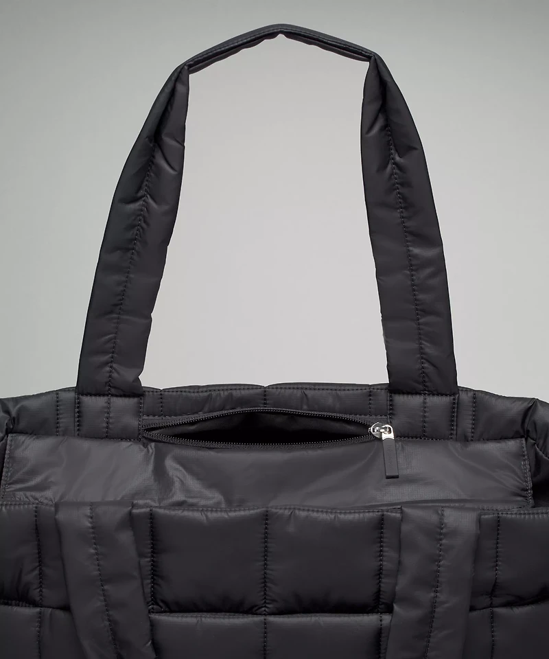 Quilted Grid Tote Bag 26L | Women's Bags,Purses,Wallets