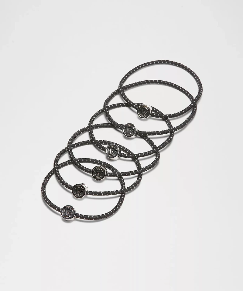 Glow On Hair Ties *6 Pack | Women's Hair Accessories