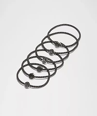 Glow On Hair Ties *6 Pack | Women's Hair Accessories